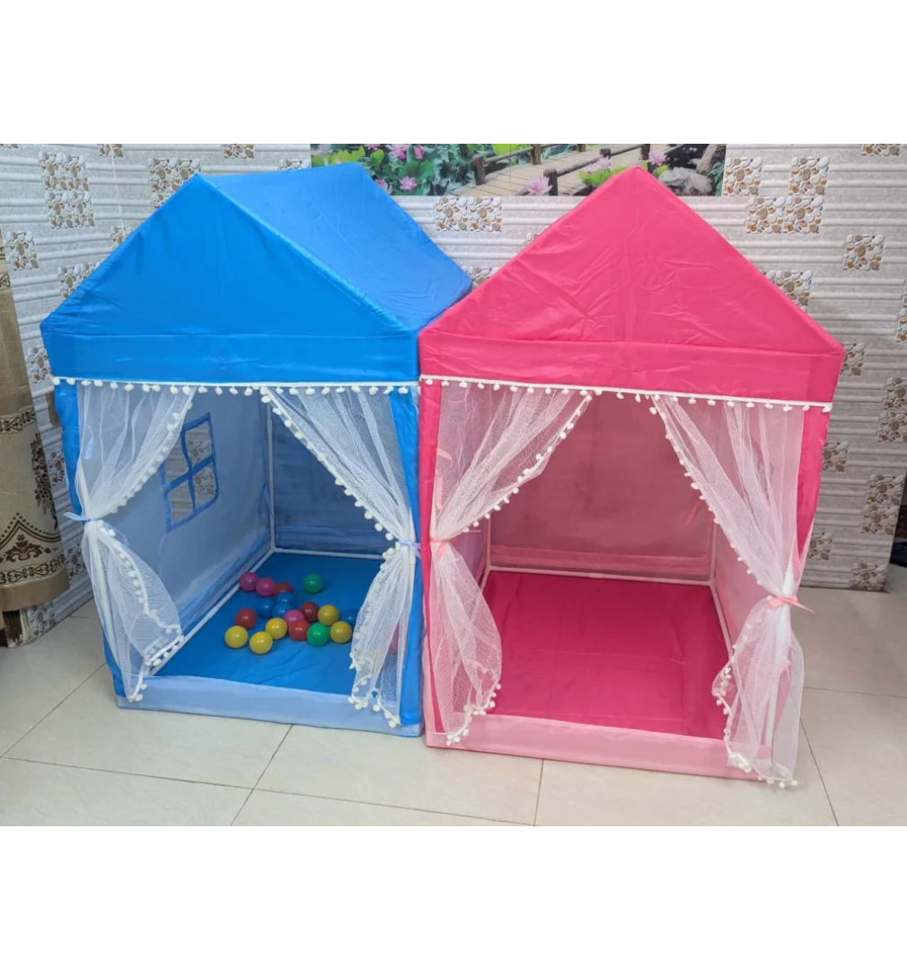 Castle tent house- Free 50 Pcs Boll
